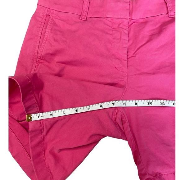 J.Crew Pink 7” Womens Chino Shorts - Stretch, Cotton, Classic - Size 4 - Picture 6 of 12